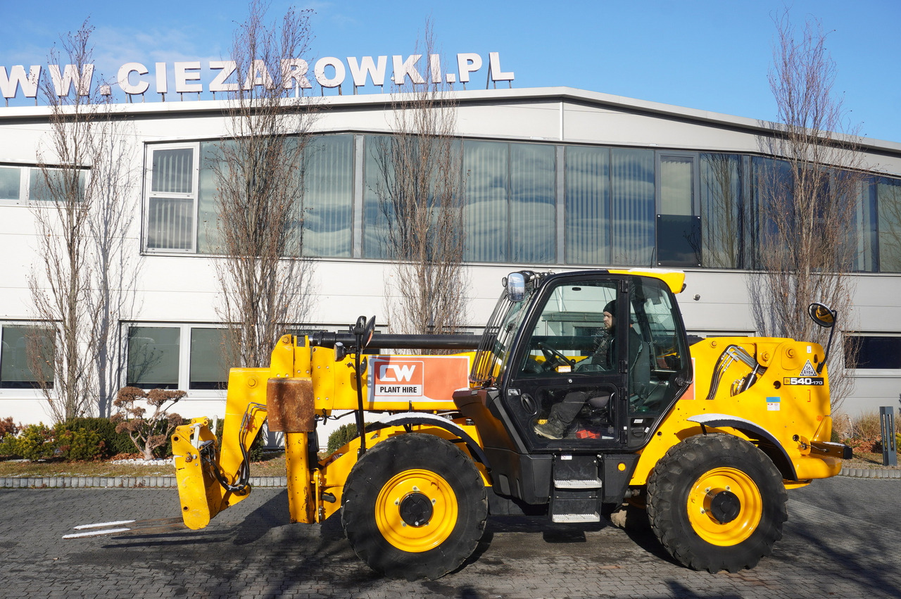 Телескопический фронтальный погрузчик JCB 540-170 Telescopic Loader / 17m / joystick: фото 6