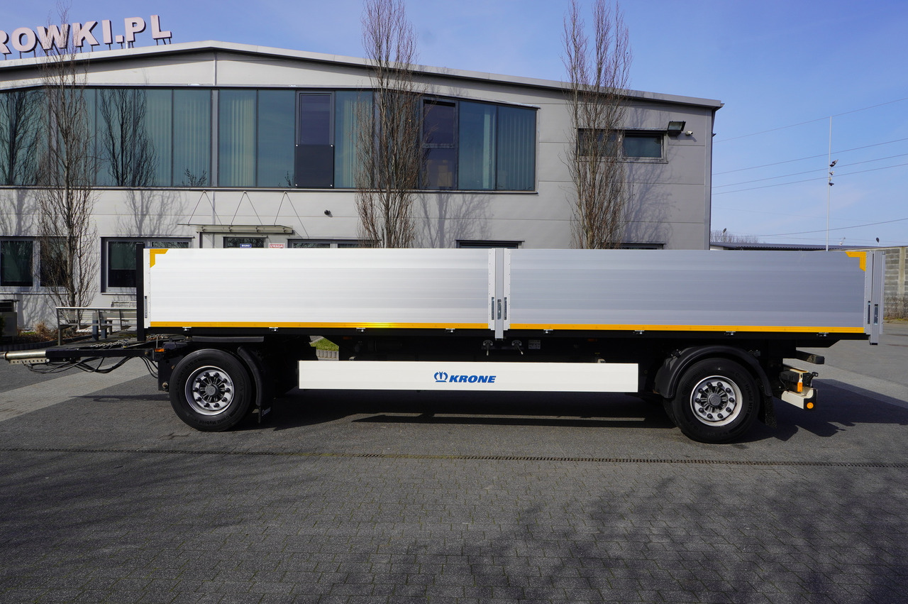 KRONE Construction trailer / Flatbed 18 pallets / NEW year 2024 - Прицеп бортовой/ Платформа: фото 3 KRONE Construction trailer / Flatbed 18 pallets / NEW year 2024 - Прицеп бортовой/ Платформа: фото 3