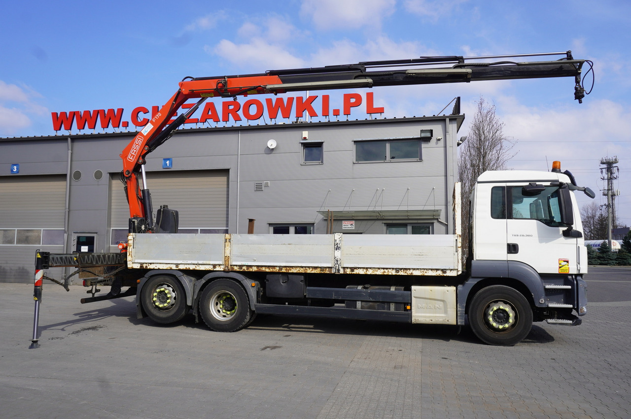 MAN TGS 26.360 Flatbed / Fassi F175 7.7 T / steered 3rd axle - Автоманипулятор: фото 4 MAN TGS 26.360 Flatbed / Fassi F175 7.7 T / steered 3rd axle - Автоманипулятор: фото 4