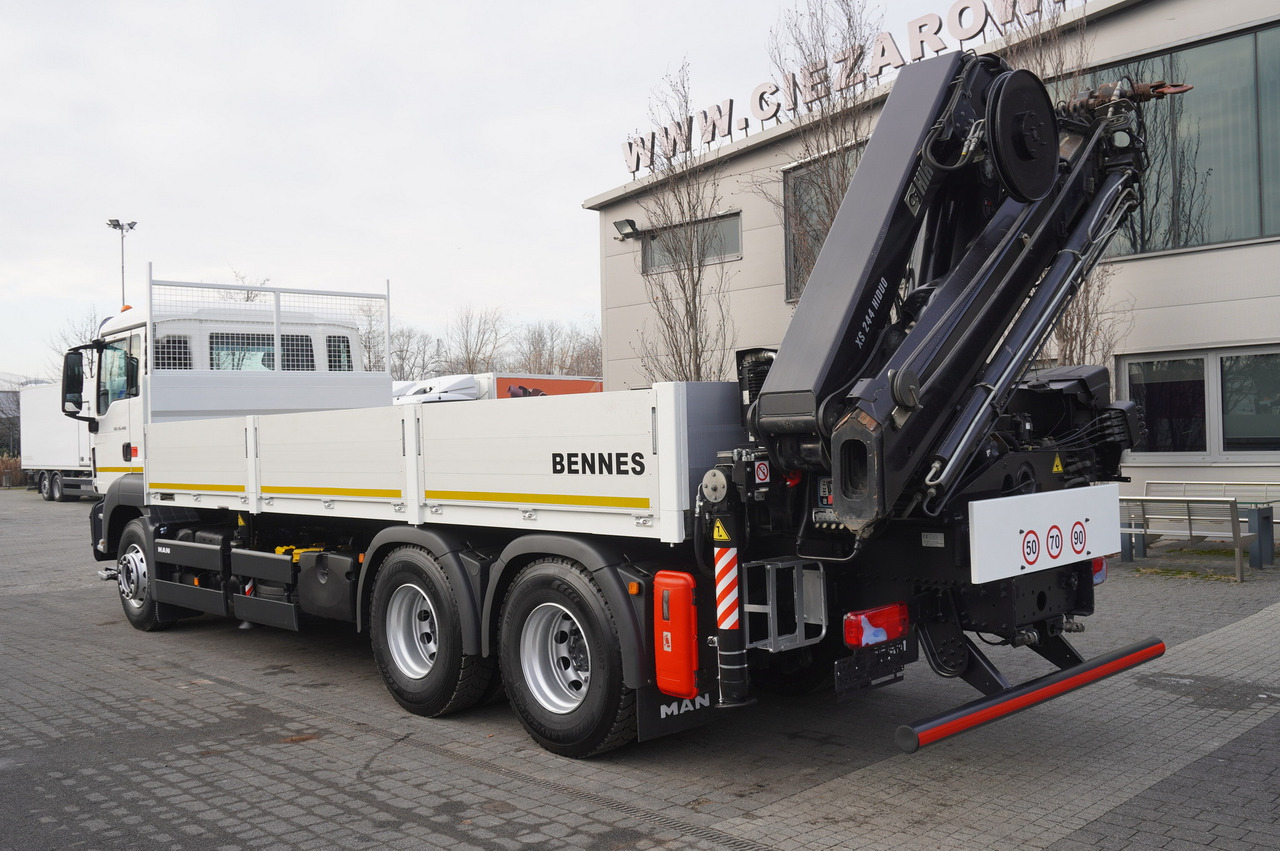 MAN TGS 26.400 / HDS HIAB 244 EP-4 HIDUO 8500 kg / 6x4 - Грузовик бортовой/ Платформа, Автоманипулятор: фото 3 MAN TGS 26.400 / HDS HIAB 244 EP-4 HIDUO 8500 kg / 6x4 - Грузовик бортовой/ Платформа, Автоманипулятор: фото 3