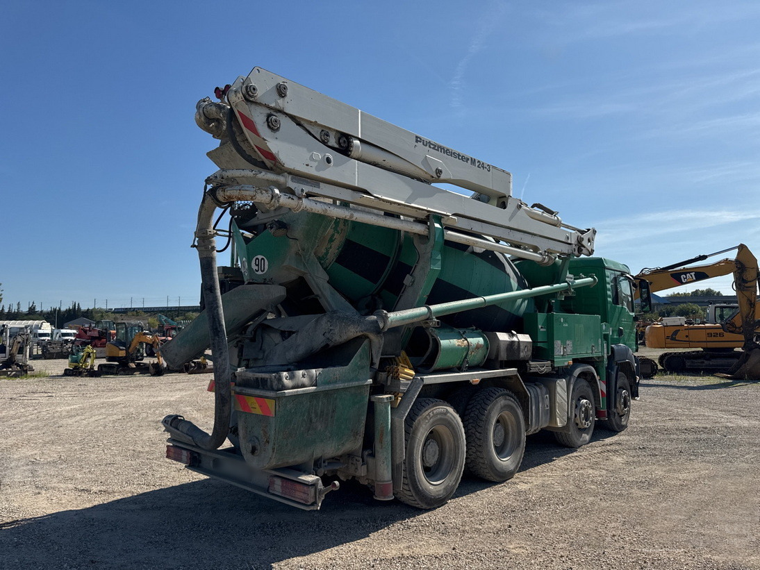 MAN TGS 35.480 8x4 Concrete Mixer Pump truck / Putzmeister M24-3 / 1600 MTH! - Автобетоносмеситель: фото 3 MAN TGS 35.480 8x4 Concrete Mixer Pump truck / Putzmeister M24-3 / 1600 MTH! - Автобетоносмеситель: фото 3
