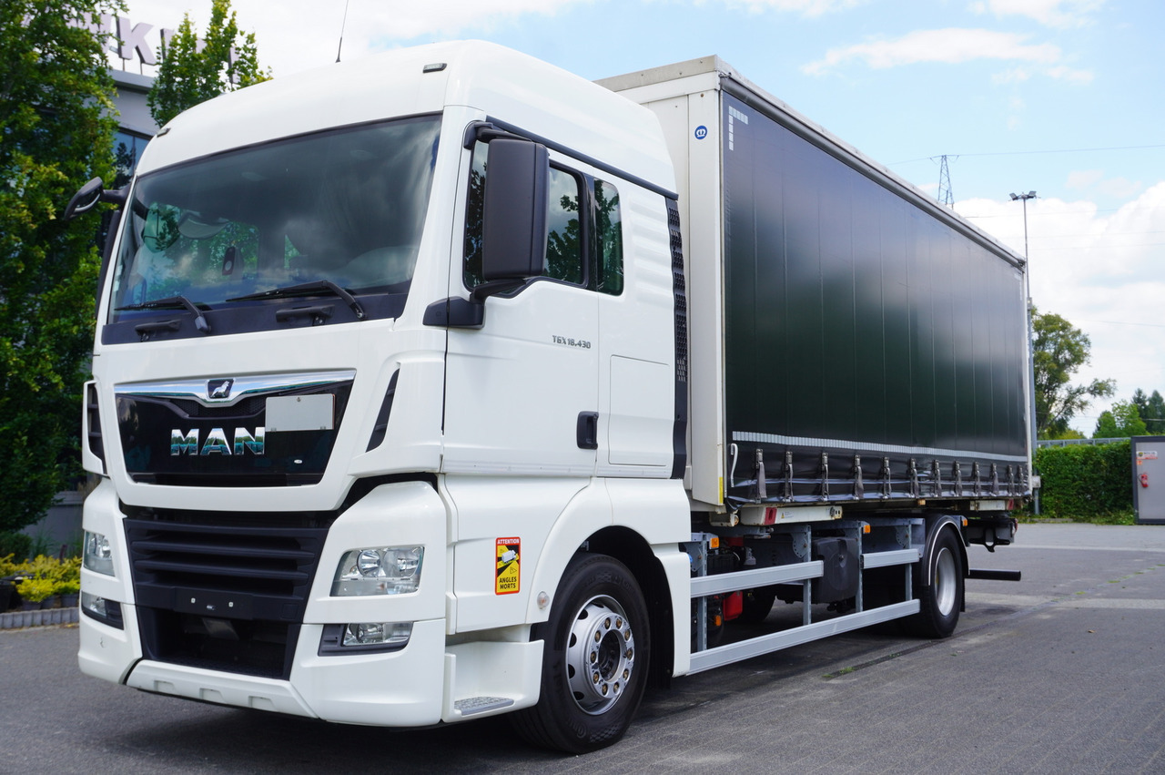 Тентованный грузовик MAN TGX 18.430 / Curtainsider 18 EPAL / sleeping cab / 2021: фото 8