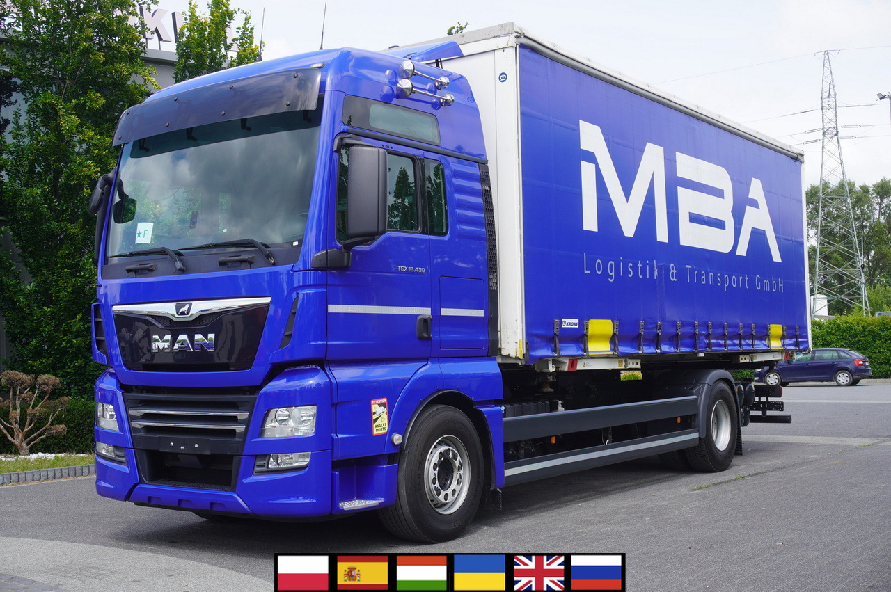 MAN TGX 18.430 / Curtainsider 19 EPAL / Sleeper cab / 2021 / 4 units - Тентованный грузовик: фото 1 MAN TGX 18.430 / Curtainsider 19 EPAL / Sleeper cab / 2021 / 4 units - Тентованный грузовик: фото 1