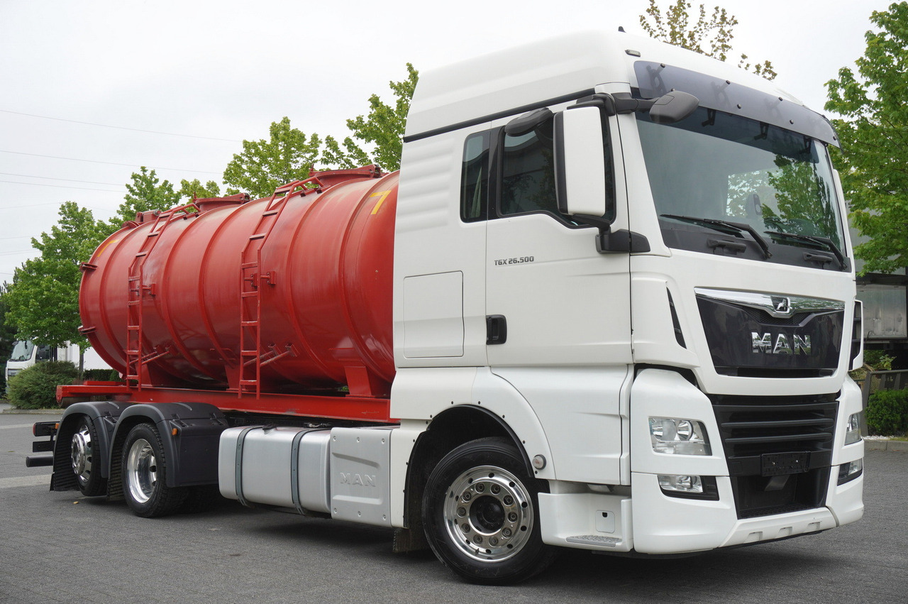 Грузовик-цистерна MAN TGX 26.500 / NEW Stal Septic barrel 13000 l / steering 3rd axle: фото 6