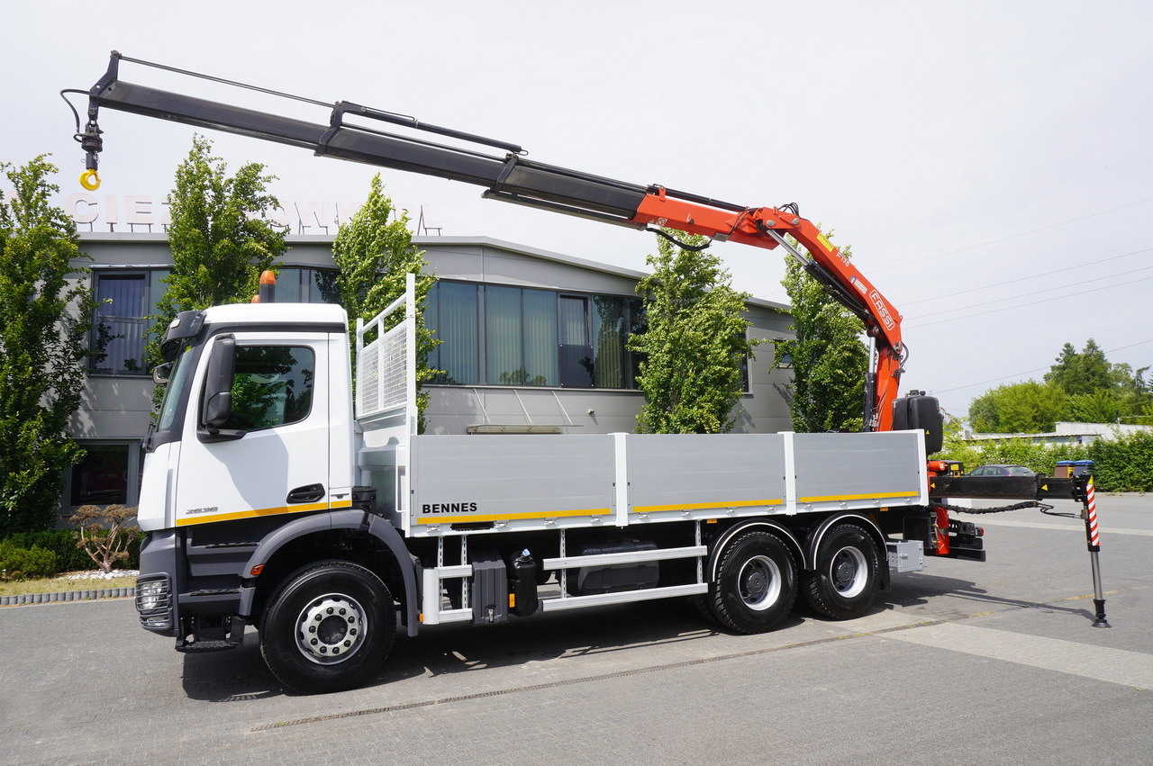 MERCEDES-BENZ AROCS 2636 Flatbed / HDS FASSI F175 7.7 T / 150,000 km - Грузовик бортовой/ Платформа, Автоманипулятор: фото 4 MERCEDES-BENZ AROCS 2636 Flatbed / HDS FASSI F175 7.7 T / 150,000 km - Грузовик бортовой/ Платформа, Автоманипулятор: фото 4