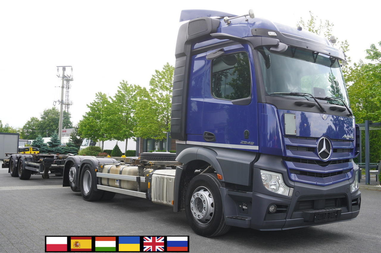 MERCEDES-BENZ Actros 2546 MP5 / BDF / 16.2 T load capacity / trailer BDF Kogel - Грузовик-контейнеровоз/ Сменный кузов: фото 1 MERCEDES-BENZ Actros 2546 MP5 / BDF / 16.2 T load capacity / trailer BDF Kogel - Грузовик-контейнеровоз/ Сменный кузов: фото 1
