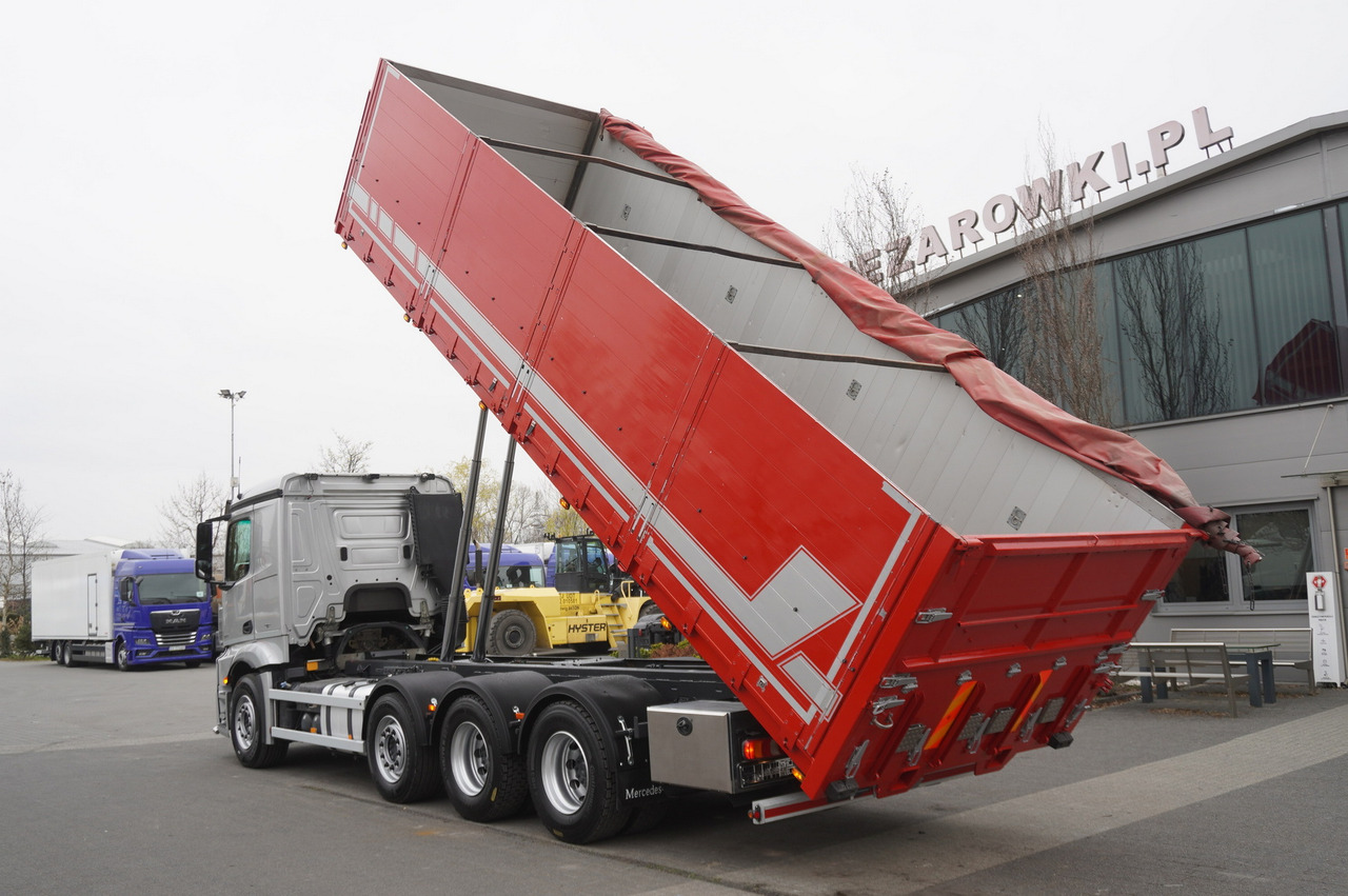 MERCEDES-BENZ Actros 3563 8x4 / Tipper for grain 20 t load capacity - Грузовик бортовой/ Платформа: фото 5 MERCEDES-BENZ Actros 3563 8x4 / Tipper for grain 20 t load capacity - Грузовик бортовой/ Платформа: фото 5
