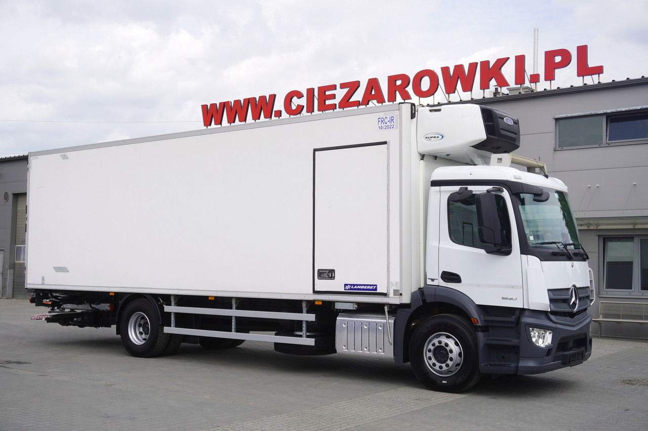 MERCEDES-BENZ Antos 1830 / Lamberet refrigerator superstructure 22 EPAL / Dhollandia lift 2000 kg - Рефрижератор: фото 1 MERCEDES-BENZ Antos 1830 / Lamberet refrigerator superstructure 22 EPAL / Dhollandia lift 2000 kg - Рефрижератор: фото 1