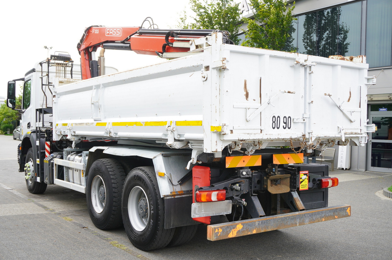 Автоманипулятор MERCEDES-BENZ Arocs 2636 / 6x4 / HDS Fassi / 3-Way Tipper / Bortmatic: фото 14