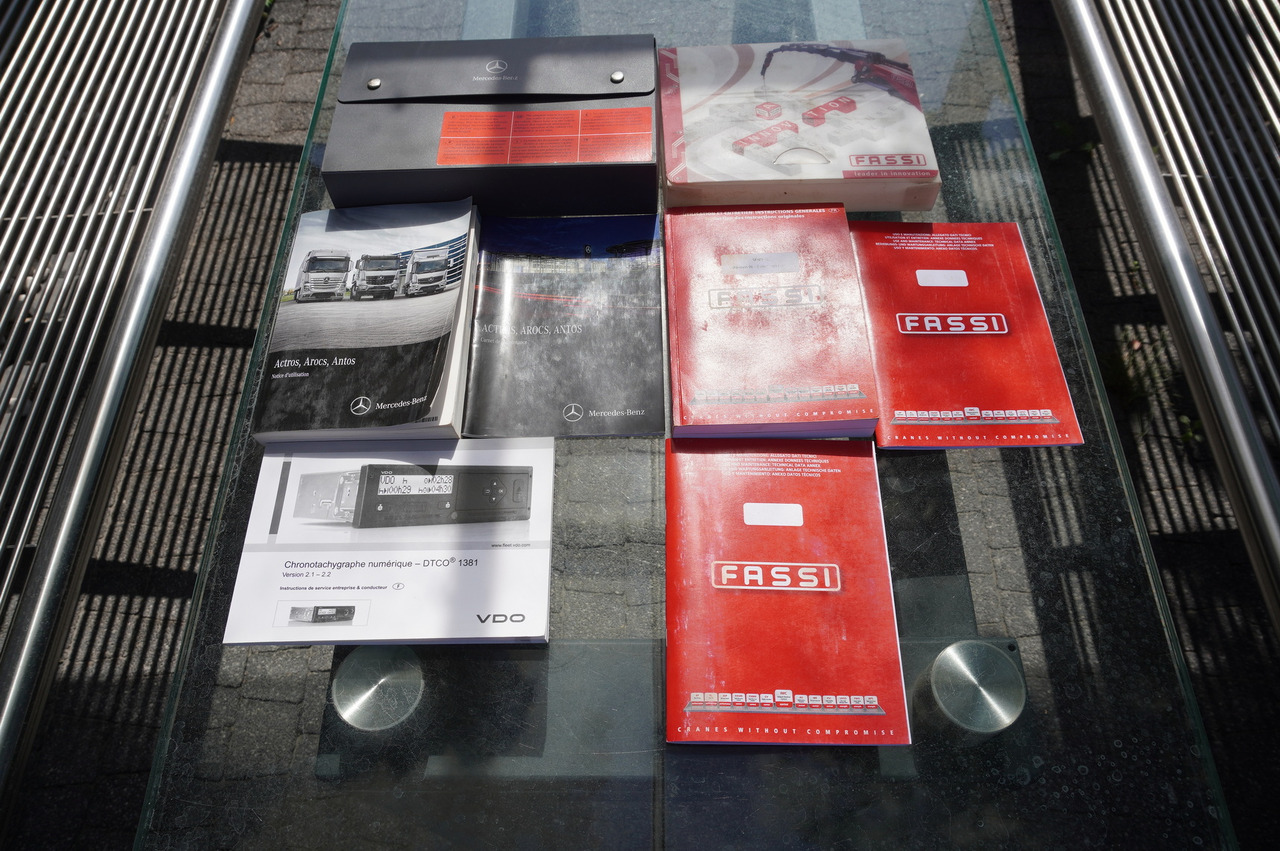 Автоманипулятор MERCEDES-BENZ Arocs 2636 / 6x4 / HDS Fassi / 3-Way Tipper / Bortmatic: фото 28