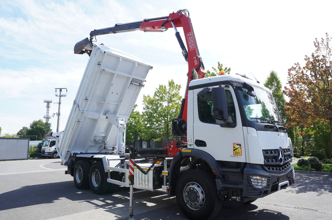 Автоманипулятор MERCEDES-BENZ Arocs 2636 / 6x4 / HDS Fassi / 3-Way Tipper / Bortmatic: фото 7