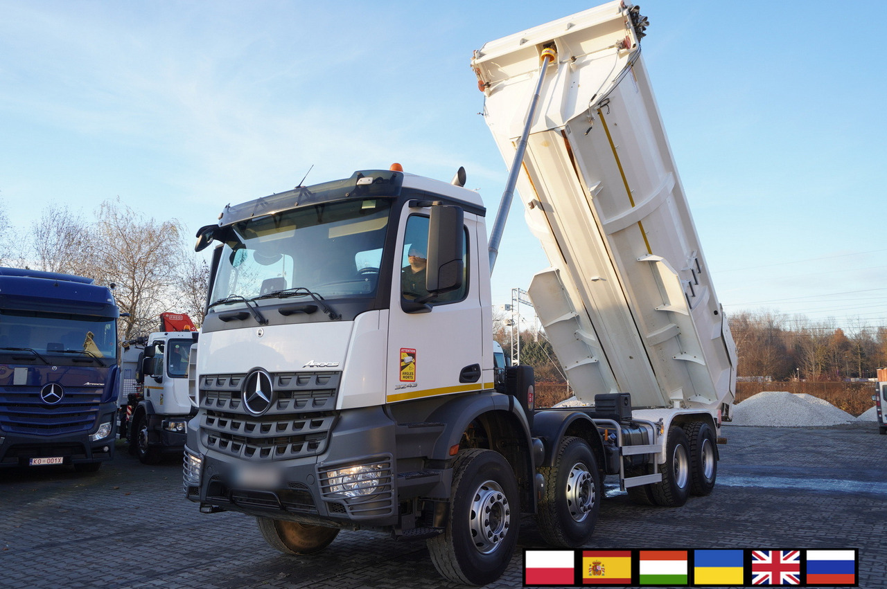 MERCEDES-BENZ Arocs 3243 E6 8x4 / Tipper / 120 tho kilometers! / Retarder - Самосвал: фото 1 MERCEDES-BENZ Arocs 3243 E6 8x4 / Tipper / 120 tho kilometers! / Retarder - Самосвал: фото 1