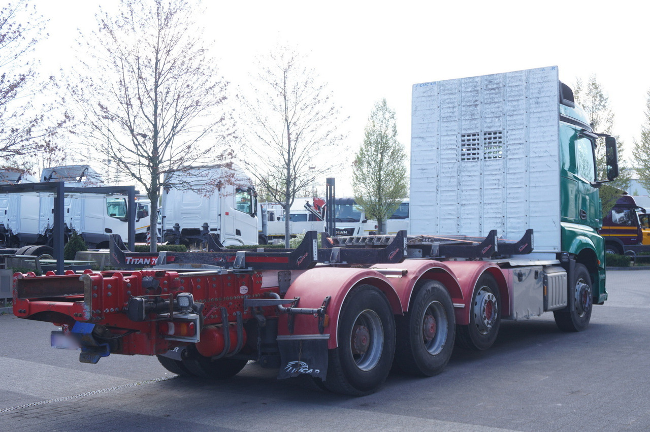 Автоманипулятор Для транспортировки леса Mercedes-Benz Arocs 3563 8 × 4 / 630 HP / steered axle / Logging superstructure: фото 7