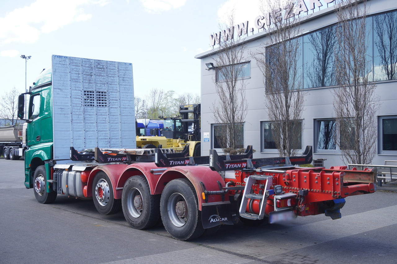 Mercedes-Benz Arocs 3563 8 × 4 / 630 HP / steered axle / Logging superstructure - Лесовоз: фото 5 Mercedes-Benz Arocs 3563 8 × 4 / 630 HP / steered axle / Logging superstructure - Лесовоз: фото 5