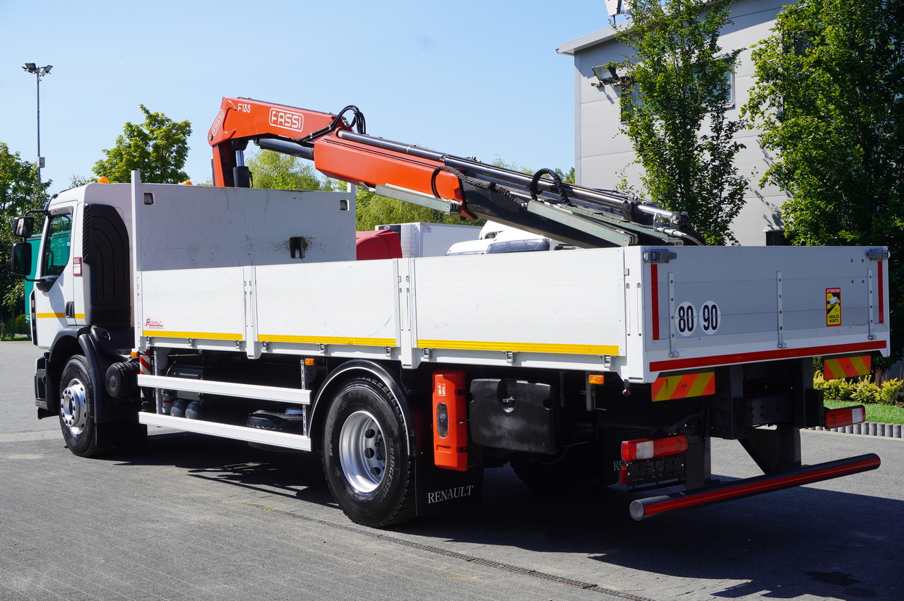 RENAULT C280 DTI 8 / FASSI crane 5.6 T / range 8 m / Flatbed 15 EPAL - Грузовик бортовой/ Платформа, Автоманипулятор: фото 3 RENAULT C280 DTI 8 / FASSI crane 5.6 T / range 8 m / Flatbed 15 EPAL - Грузовик бортовой/ Платформа, Автоманипулятор: фото 3