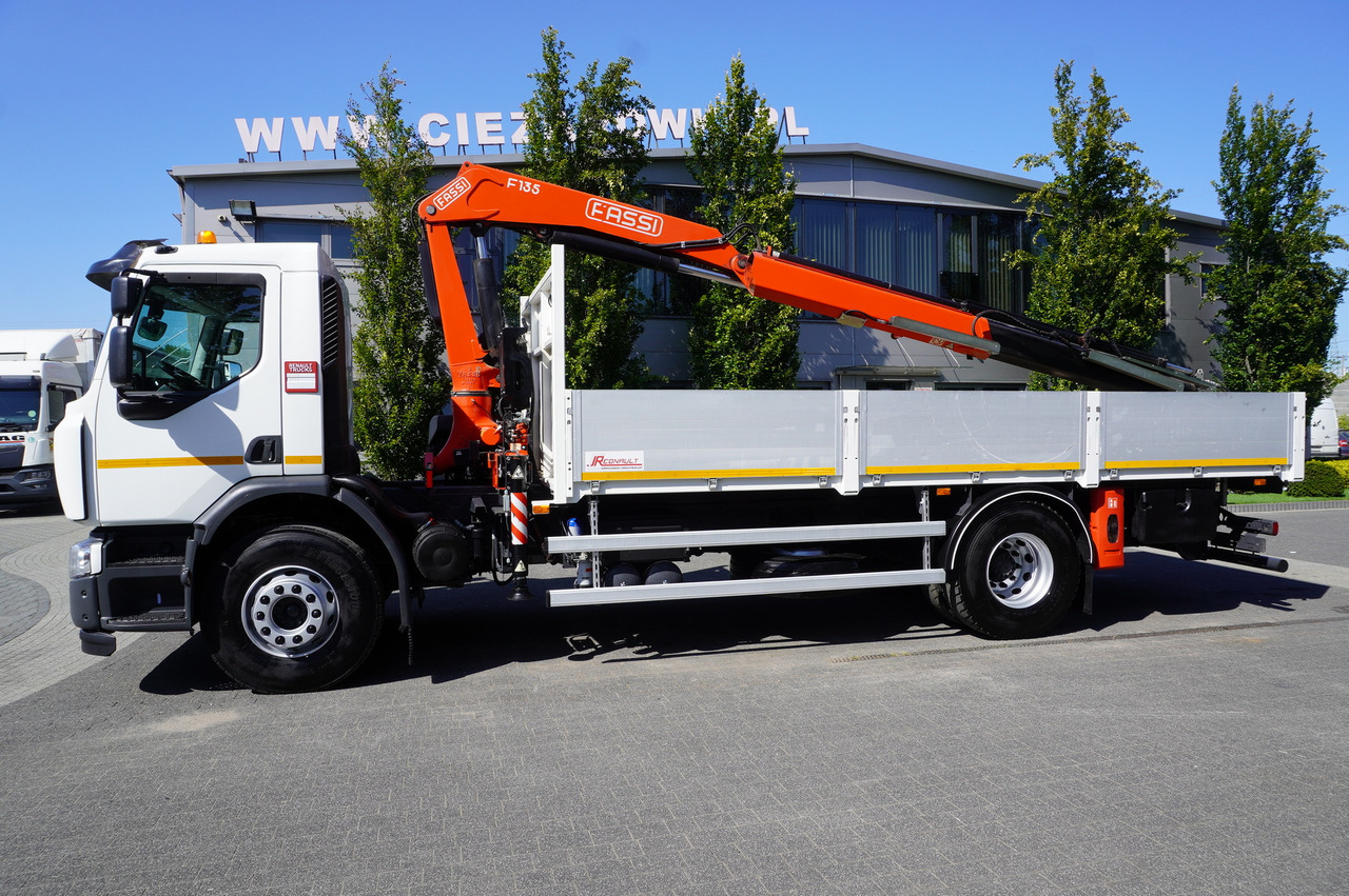 RENAULT C280 DTI 8 / FASSI crane 5.6 T / range 8 m / Flatbed 15 EPAL - Автоманипулятор: фото 4 RENAULT C280 DTI 8 / FASSI crane 5.6 T / range 8 m / Flatbed 15 EPAL - Автоманипулятор: фото 4