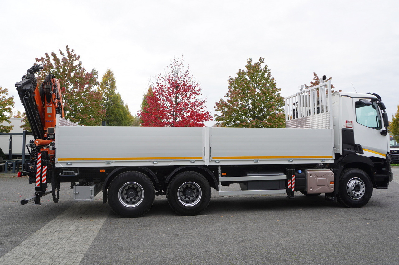 Автоманипулятор RENAULT C380 Comfort 6x4 / Atlas 172.3E crane / Range 12.3 m / capacity 6.1 t / Flatbed 17 EPAL: фото 8 Автоманипулятор RENAULT C380 Comfort 6x4 / Atlas 172.3E crane / Range 12.3 m / capacity 6.1 t / Flatbed 17 EPAL: фото 8