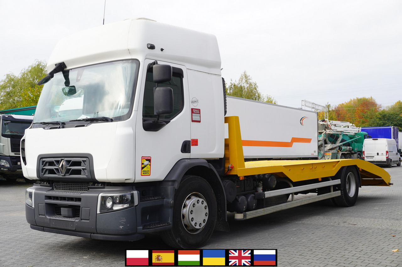 RENAULT D19 Wide Glob / 7.8 m NEW tow truck / 280 tho. km - Автовоз: фото 1 RENAULT D19 Wide Glob / 7.8 m NEW tow truck / 280 tho. km - Автовоз: фото 1