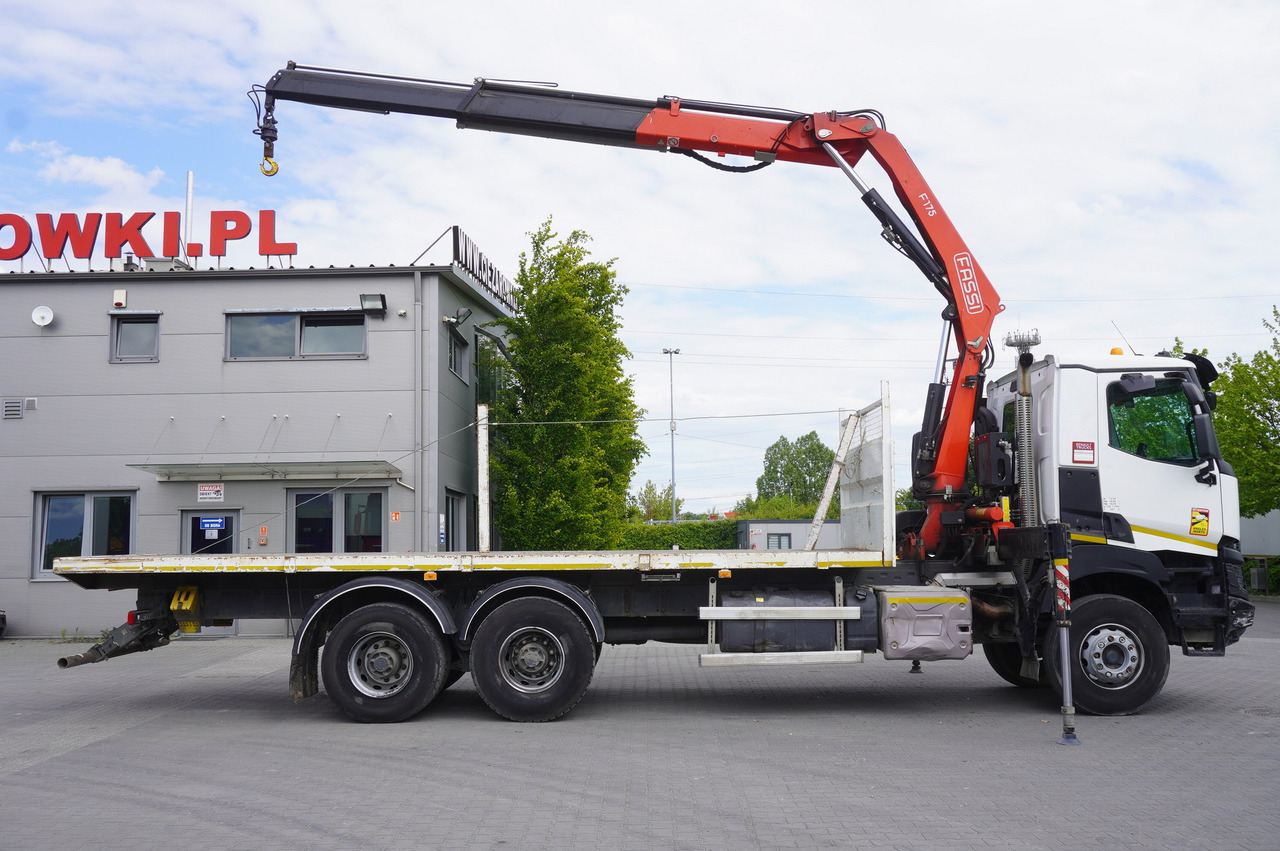 RENAULT K380 6x4 / FASSI F175 crane 7.85 t / 120 thousand km! - Грузовик бортовой/ Платформа, Автоманипулятор: фото 5 RENAULT K380 6x4 / FASSI F175 crane 7.85 t / 120 thousand km! - Грузовик бортовой/ Платформа, Автоманипулятор: фото 5