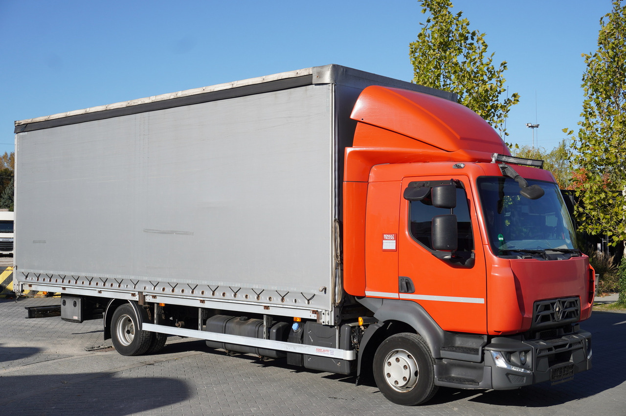 RENAULT Midlum 12.245 / dropside / sleeper / 18 pallets - Тентованный грузовик: фото 2 RENAULT Midlum 12.245 / dropside / sleeper / 18 pallets - Тентованный грузовик: фото 2