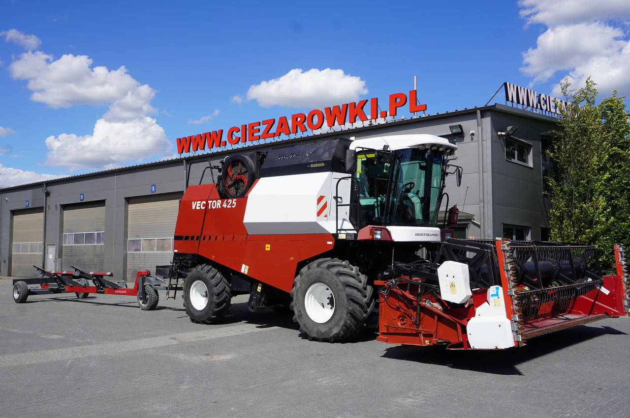 ROSTSELMASH VECTOR 425 RSM-101 grain harvester + Header 5 m + rapeseed harvesting extension / 2300 MTH - Зерноуборочный комбайн: фото 2 ROSTSELMASH VECTOR 425 RSM-101 grain harvester + Header 5 m + rapeseed harvesting extension / 2300 MTH - Зерноуборочный комбайн: фото 2