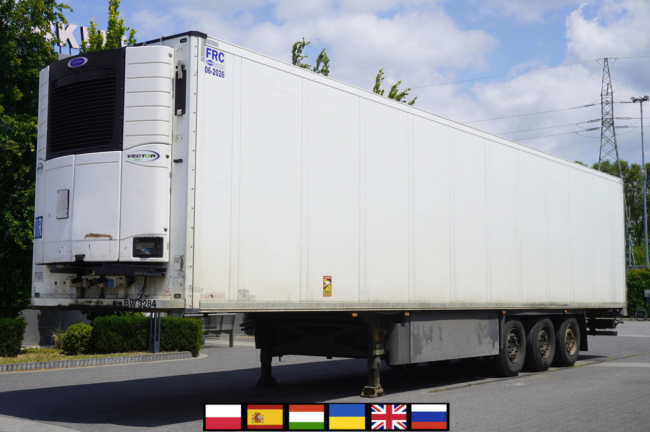 SCHMITZ refrigerator semi-trailer / Carrier Vector 1550 / 5 units - Полуприцеп-рефрижератор: фото 1 SCHMITZ refrigerator semi-trailer / Carrier Vector 1550 / 5 units - Полуприцеп-рефрижератор: фото 1