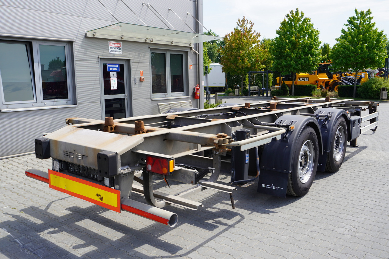 SPIER Trailer ZWL 290 BDF / 18 t - Шасси прицеп: фото 4 SPIER Trailer ZWL 290 BDF / 18 t - Шасси прицеп: фото 4