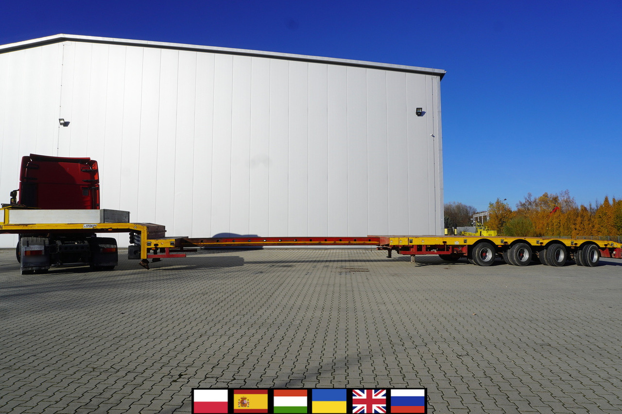 STOKOTA S4T.H4-01 / 36 m max length / 4 steering axles / Remote control - Низкорамный полуприцеп: фото 1 STOKOTA S4T.H4-01 / 36 m max length / 4 steering axles / Remote control - Низкорамный полуприцеп: фото 1