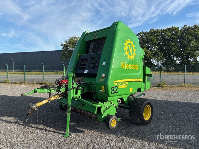 2012 John Deere 864P Round Baler - Пресс-подборщик рулонный: фото 1 2012 John Deere 864P Round Baler - Пресс-подборщик рулонный: фото 1