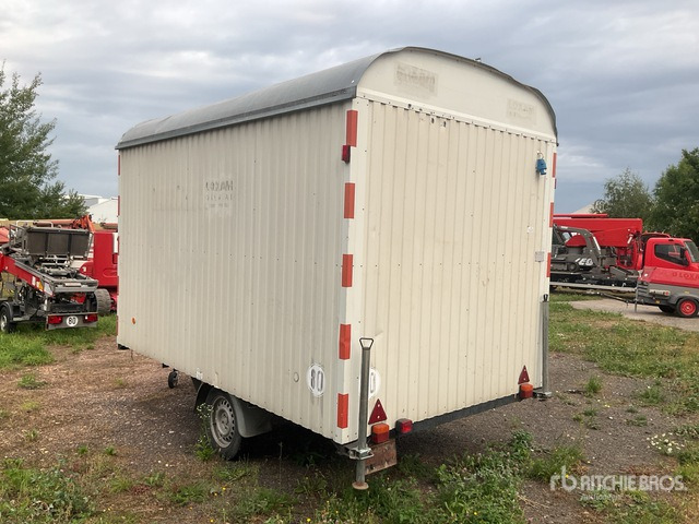 2012 Warrlich 3,50/80/KM/H S/A Enclosed Trailer - Жилой контейнер, Прицеп: фото 2 2012 Warrlich 3,50/80/KM/H S/A Enclosed Trailer - Жилой контейнер, Прицеп: фото 2
