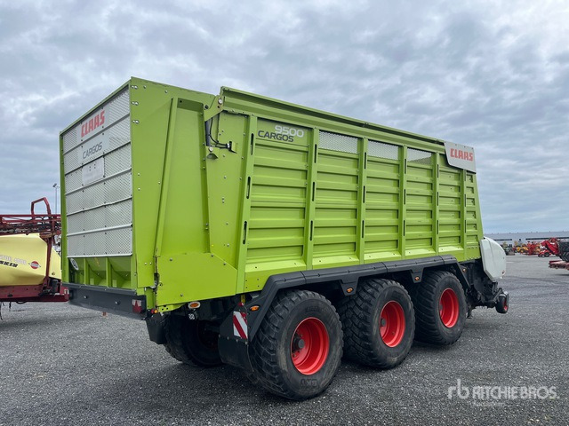 2018 Claas Cargos 9500 Tri/A Silage Wagon - Самозагружающийся прицеп: фото 4 2018 Claas Cargos 9500 Tri/A Silage Wagon - Самозагружающийся прицеп: фото 4