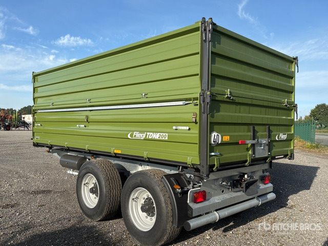 2025 Fliegl TDK 200 FOX T/A 3-Way (Unused) End Dump Trailer - Сельскохозяйственный прицеп-самосвал: фото 4 2025 Fliegl TDK 200 FOX T/A 3-Way (Unused) End Dump Trailer - Сельскохозяйственный прицеп-самосвал: фото 4