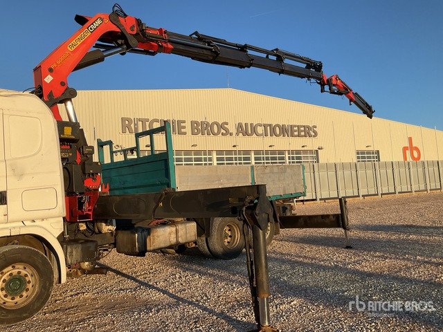 2003 Scania R124L 2007 Palfinger PK60002 19000 kg ... Flatbed Truck with Crane - Грузовик бортовой/ Платформа, Автоманипулятор: фото 5 2003 Scania R124L 2007 Palfinger PK60002 19000 kg ... Flatbed Truck with Crane - Грузовик бортовой/ Платформа, Автоманипулятор: фото 5