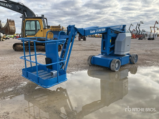2007 Genie Z34/22N Electric Articulating Boom Lift - Коленчатый подъемник: фото 4 2007 Genie Z34/22N Electric Articulating Boom Lift - Коленчатый подъемник: фото 4