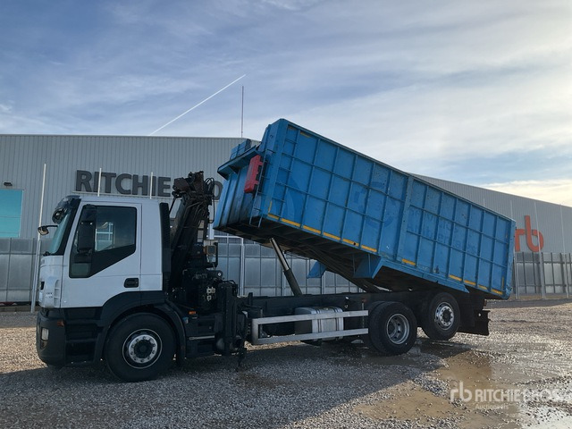 2010 Iveco Stralis 310 2010 Atlas 165.2E Knuckle Boom ... Dump Truck with Crane - Самосвал: фото 3 2010 Iveco Stralis 310 2010 Atlas 165.2E Knuckle Boom ... Dump Truck with Crane - Самосвал: фото 3