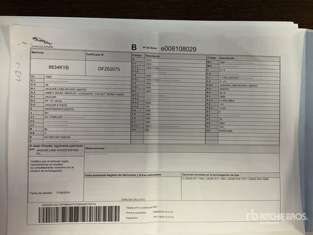 2019 Jaguar E Pace SUV - Внедорожник: фото 3 2019 Jaguar E Pace SUV - Внедорожник: фото 3