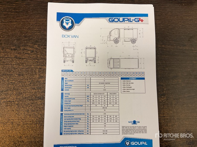 2018 Goupil G4M Electric Utility Vehicle - Коммунальная/ Специальная техника: фото 5 2018 Goupil G4M Electric Utility Vehicle - Коммунальная/ Специальная техника: фото 5