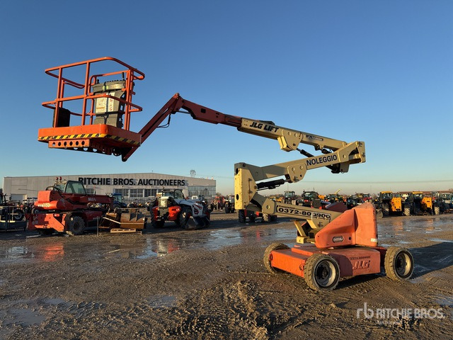 2000 JLG E450AJ Electric Articulating Boom Lift - Коленчатый подъемник: фото 1 2000 JLG E450AJ Electric Articulating Boom Lift - Коленчатый подъемник: фото 1