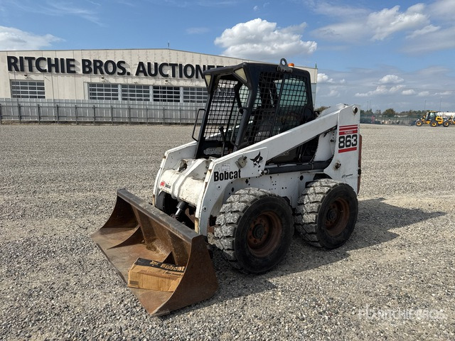 2002 Bobcat 863 High Flow Skid Steer Loader - Мини-погрузчик с бортовым поворотом: фото 1 2002 Bobcat 863 High Flow Skid Steer Loader - Мини-погрузчик с бортовым поворотом: фото 1