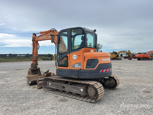 2009 Doosan DX80R Escavatore cingolato - Гусеничный экскаватор: фото 4 2009 Doosan DX80R Escavatore cingolato - Гусеничный экскаватор: фото 4