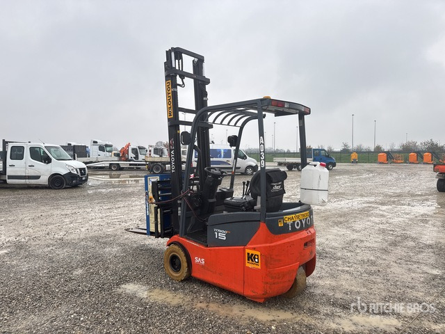 2012 Toyota 7FBEST15 1500 kg (Inoperable) Electric Forklift - Вилочный погрузчик: фото 3 2012 Toyota 7FBEST15 1500 kg (Inoperable) Electric Forklift - Вилочный погрузчик: фото 3