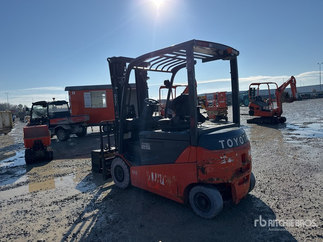 2016 Toyota 8FBMT25 2500 kg (Inoperable) Electric Forklift - Электропогрузчик: фото 3 2016 Toyota 8FBMT25 2500 kg (Inoperable) Electric Forklift - Электропогрузчик: фото 3