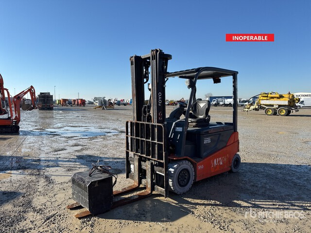 2016 Toyota 8FBMT25 2500 kg (Inoperable) Electric Forklift - Электропогрузчик: фото 1 2016 Toyota 8FBMT25 2500 kg (Inoperable) Electric Forklift - Электропогрузчик: фото 1
