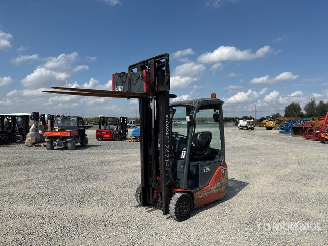 2017 Toyota 8FBET15 1500 kg Electric Forklift - Электропогрузчик: фото 1 2017 Toyota 8FBET15 1500 kg Electric Forklift - Электропогрузчик: фото 1