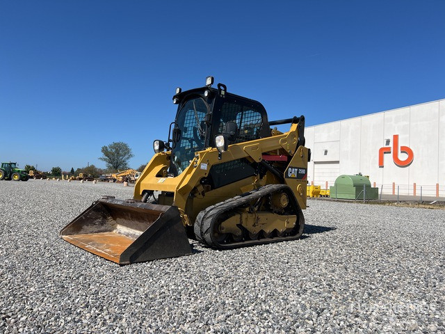 2019 Cat 259D Two-Speed High Flow Compact Track Loader - Гусеничный мини-погрузчик: фото 1 2019 Cat 259D Two-Speed High Flow Compact Track Loader - Гусеничный мини-погрузчик: фото 1