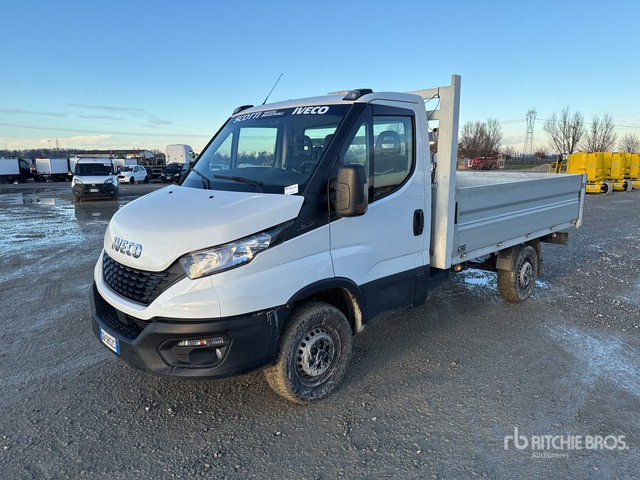 2020 Iveco Daily 35S14 4x2 Flatbed Truck - Грузовик бортовой/ Платформа: фото 1 2020 Iveco Daily 35S14 4x2 Flatbed Truck - Грузовик бортовой/ Платформа: фото 1