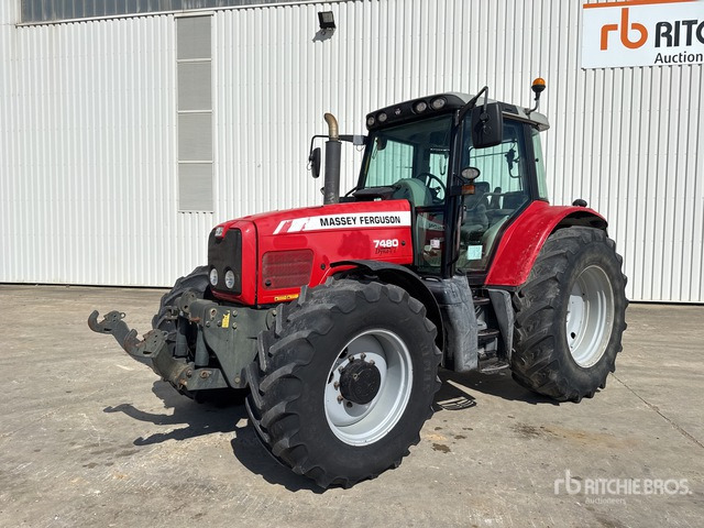 2005 Massey Ferguson 7480 Dyna-VT 4x4 Tracteur Agricole 4WD Tractor - Трактор: фото 1 2005 Massey Ferguson 7480 Dyna-VT 4x4 Tracteur Agricole 4WD Tractor - Трактор: фото 1