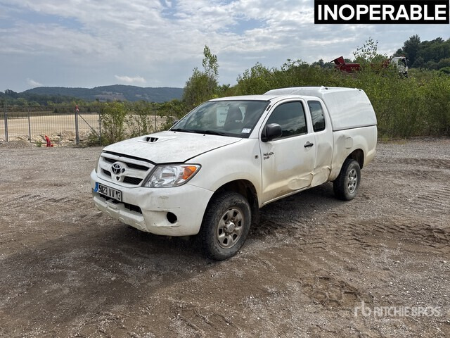 2007 Toyota Hilux 4x4 Crew Cab (Inoperable) Pickup - Пикап: фото 1 2007 Toyota Hilux 4x4 Crew Cab (Inoperable) Pickup - Пикап: фото 1