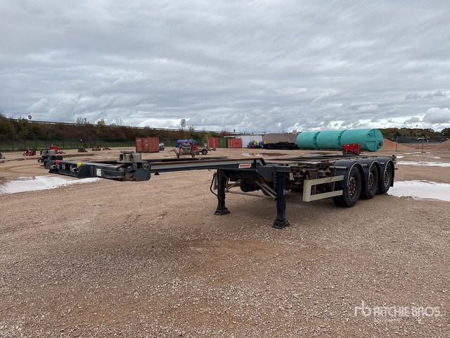 2012 Fruehauf D.0033.06.02 Tri/A Remorque Porte-Conteneur ... Container Trailer - Прицеп-контейнеровоз/ Сменный кузов: фото 1 2012 Fruehauf D.0033.06.02 Tri/A Remorque Porte-Conteneur ... Container Trailer - Прицеп-контейнеровоз/ Сменный кузов: фото 1