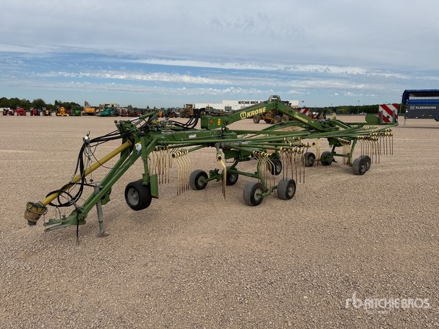 2012 Krone Swadro 710/26T 7.10 m 2 Rotor Andaineur Hay Rake - Сеноворошилка: фото 2 2012 Krone Swadro 710/26T 7.10 m 2 Rotor Andaineur Hay Rake - Сеноворошилка: фото 2